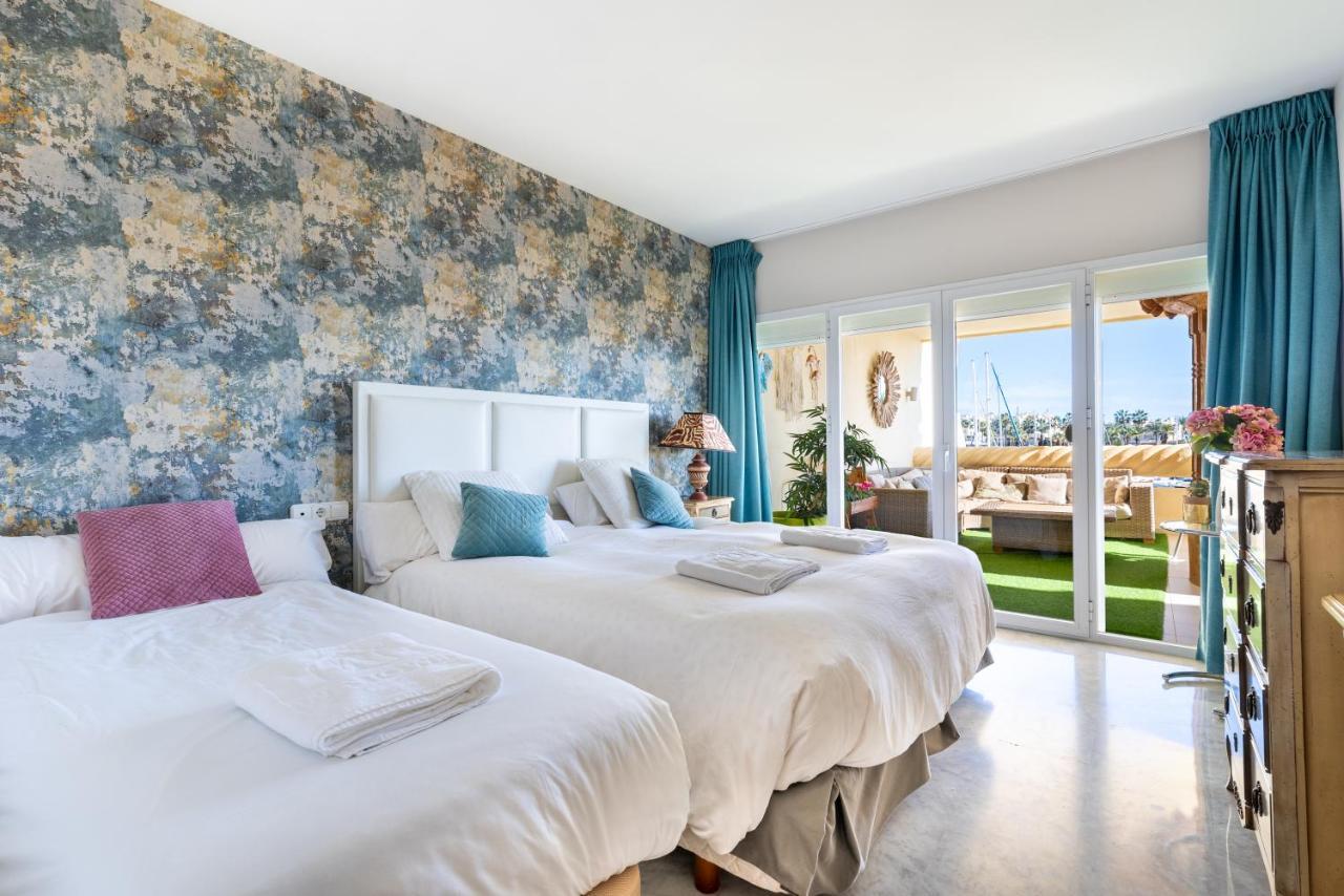 Wintowinrentals Luxury And Sea View Inside Puerto Marina Benalmádena Eksteriør billede